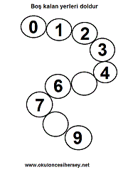 1. sınıflar için sayı egzersizleri